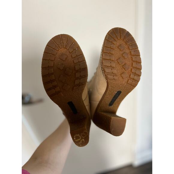 Timberland Earthkeepers 3” Heel Lace-Up Ankle Boots Brown Tan Nubuck Womens 7.5 - Picture 8 of 8